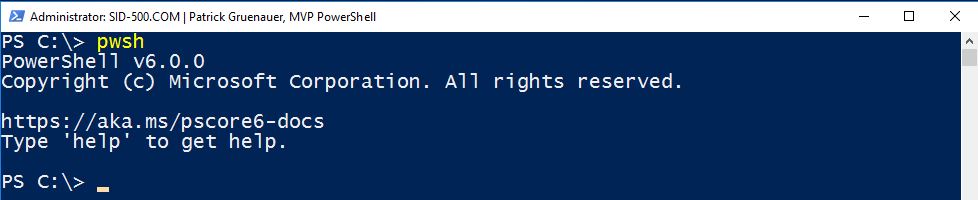 Getting started with PowerShell Core 6.0 (Installation, First Steps ...