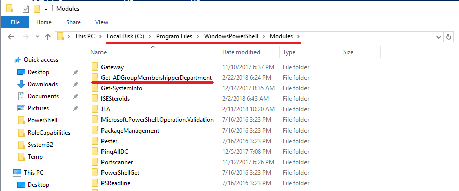 PowerShell Function: Get-ADGroupMembershipperDepartment – SID-500.COM