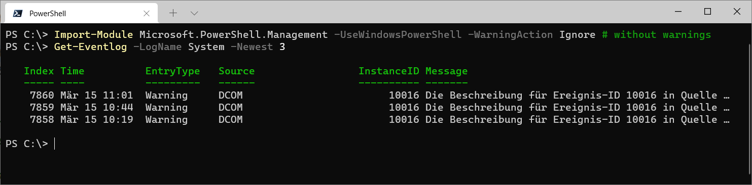 PowerShell 7: Providing Module Compatibility with PowerShell 5 Modules ...