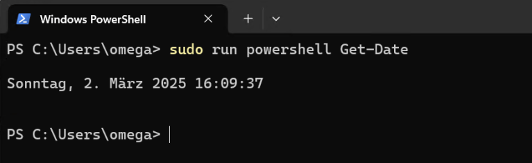 Sudo for Windows (PowerShell) – SID-500.COM